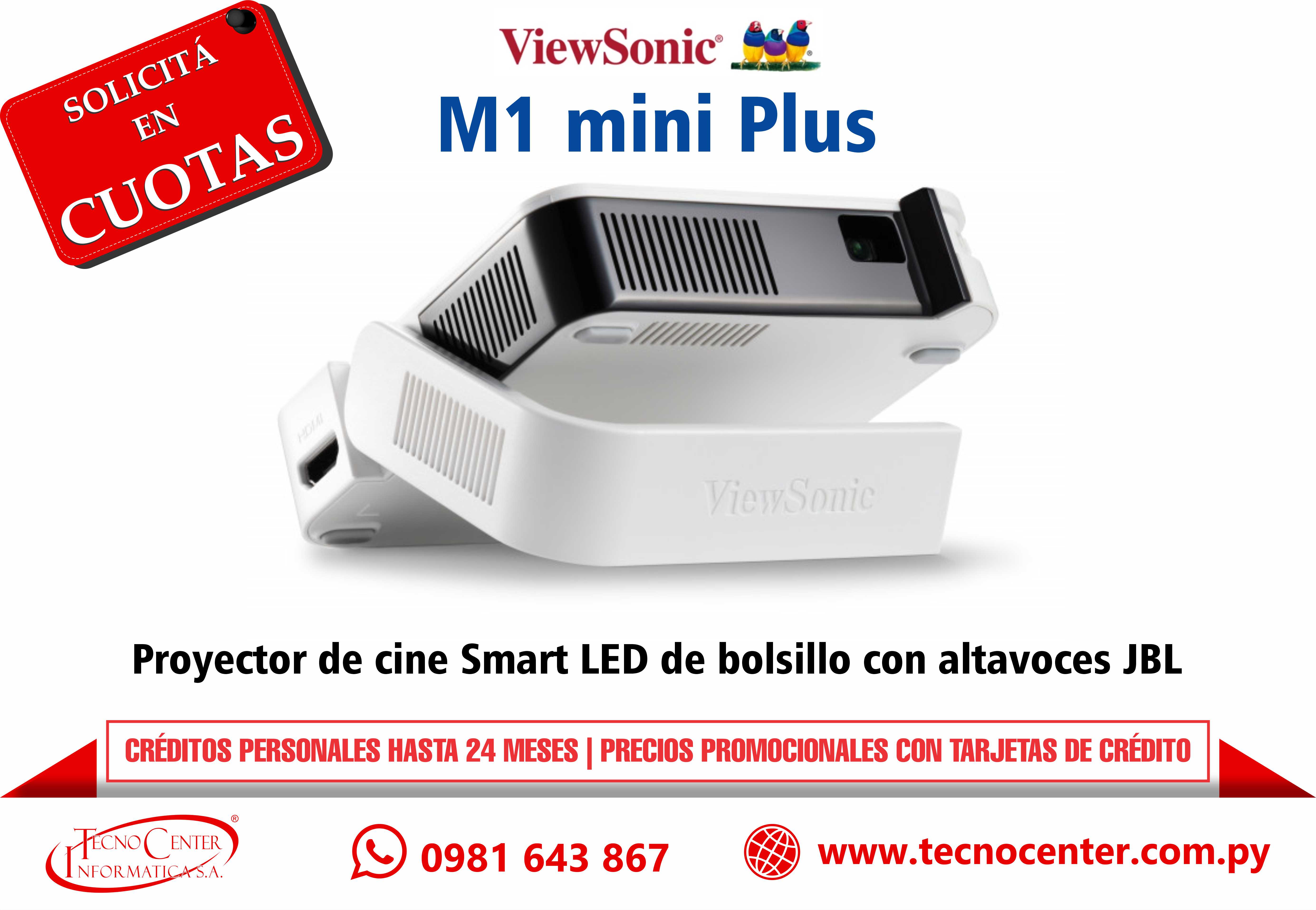 Proyector de bolsillo Smart LED ViewSonic M1 Mini 